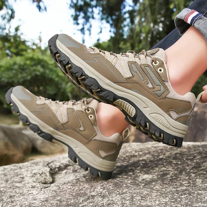 Men's Hiking Shoes – Waterproof Trekking Boots for Outdoor Adventures and Trails