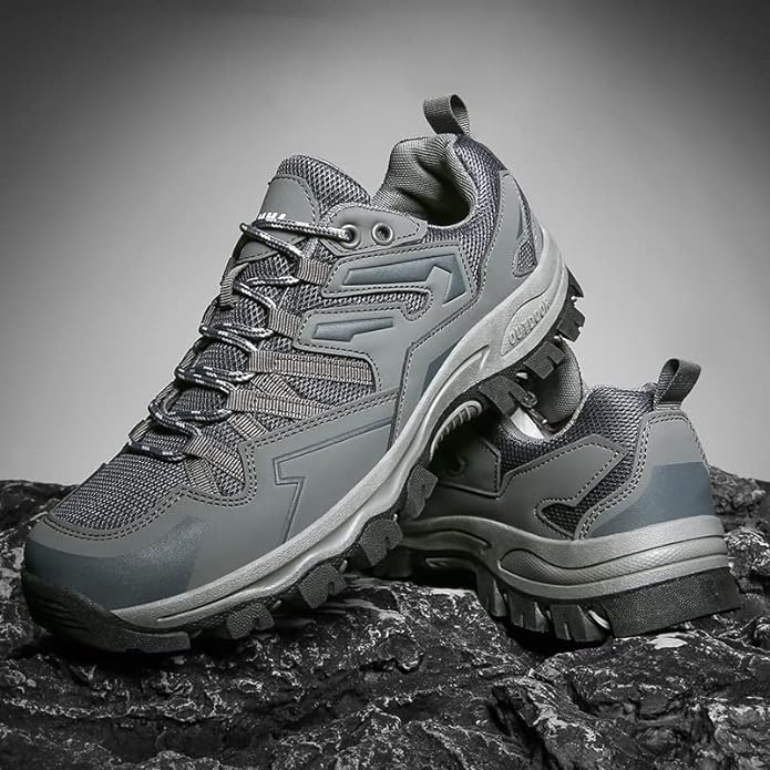 Men's Hiking Shoes – Waterproof Trekking Boots for Outdoor Adventures and Trails