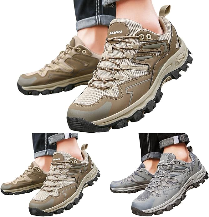 Men's Hiking Shoes – Waterproof Trekking Boots for Outdoor Adventures and Trails