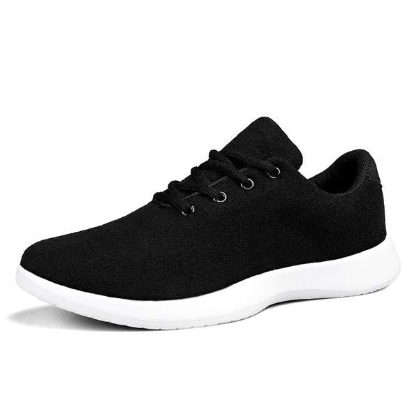Men's Running Shoes – Lightweight Wool Athletic Sneakers for Sports Activities