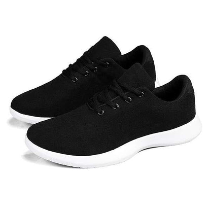 Men's Running Shoes – Lightweight Wool Athletic Sneakers for Sports Activities
